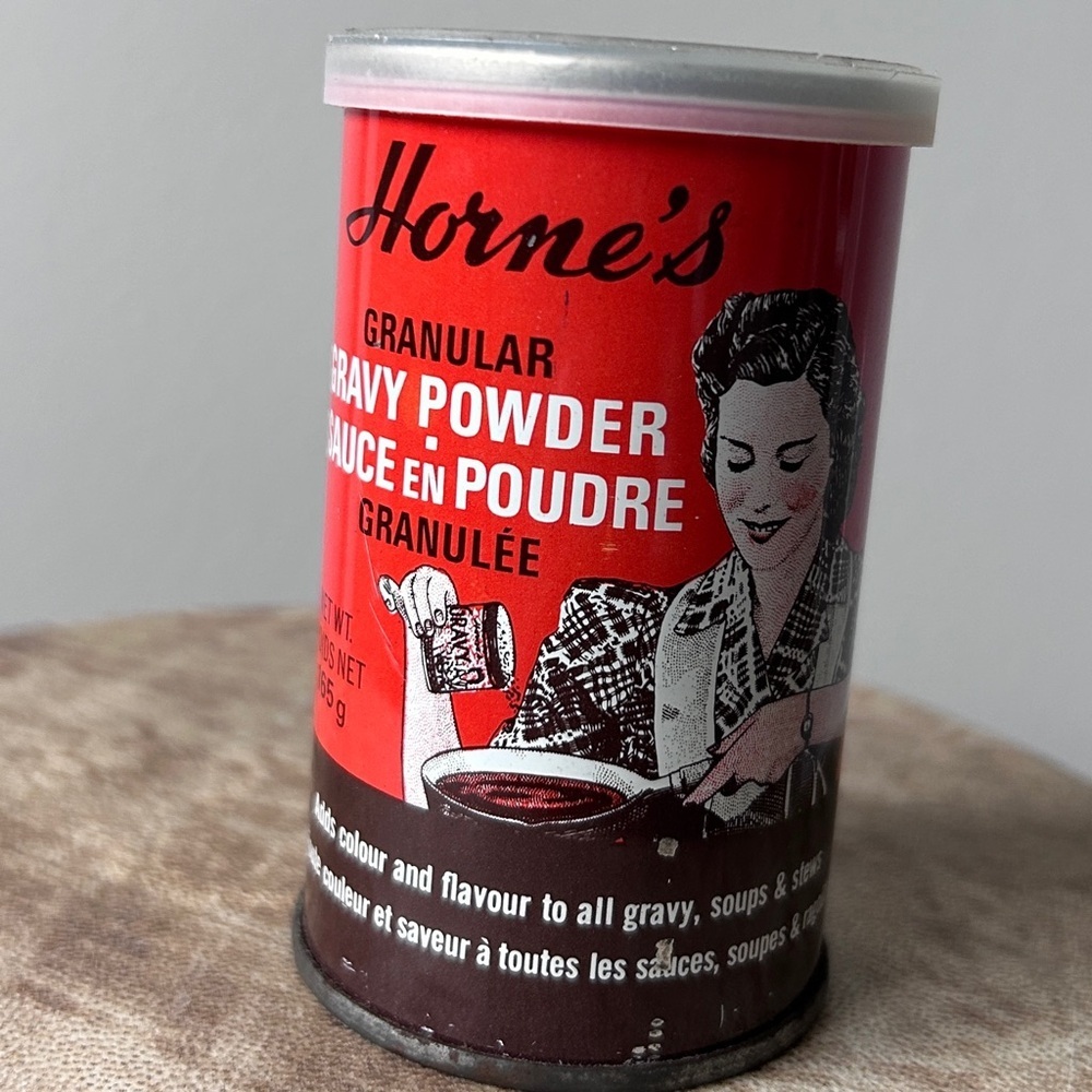 Vintage Horne’s Gravy Powder (Tin only) Tin kitchen Decor collector